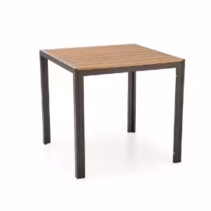 Obrazek Stoł kwadratowy Fimb brązowy/czarny