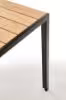 Obrazek Stoł kwadratowy Fimb brązowy/czarny