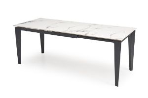 Obrazek Stół rozkładany Feren biały/czarny