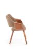 Obrazek Krzesło 396 Krenos orzechowy/beżowy