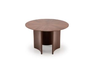 Obrazek Stół okrągły Calgro orzechowy