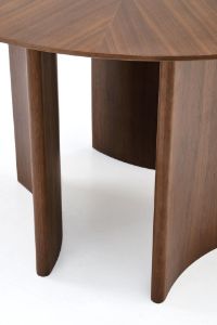 Obrazek Stół okrągły Calgro orzechowy