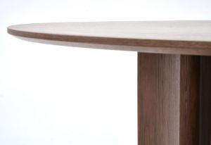 Obrazek Stół okrągły Calgro orzechowy