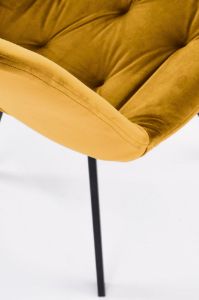 Obrazek Krzesło 519 Hutra musztardowy
