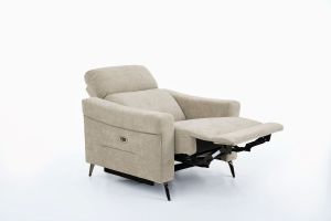 Obrazek Fotel Imperial z funkcją relaks beżowy