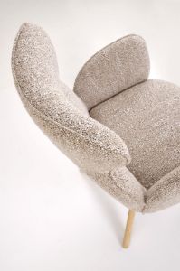 Obrazek Krzesło 585 Dantei ciemny beżowy/dąb naturalny