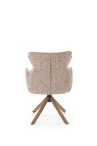 Obrazek Krzesło 585 Dantei ciemny beżowy/jasny orzech