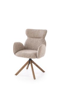 Obrazek Krzesło 585 Dantei ciemny beżowy/jasny orzech