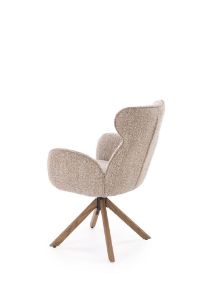 Obrazek Krzesło 585 Dantei ciemny beżowy/jasny orzech