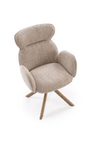 Obrazek Krzesło 585 Dantei ciemny beżowy/jasny orzech