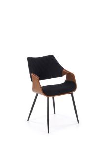 Obrazek Krzesło 586 Nelli orzechowy/czarny