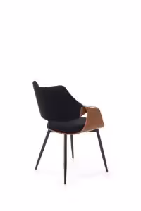 Obrazek Krzesło 586 Nelli orzechowy/czarny