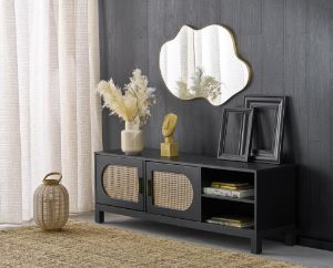 Obrazek Lustro ścienne Essien złoty