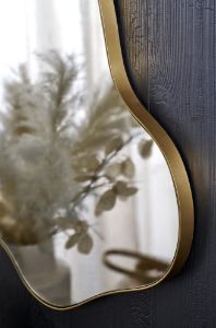 Obrazek Lustro ścienne Essien złoty