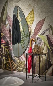 Obrazek Lustro ścienne Sherpa srebrny