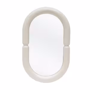 Obrazek Lustro ścienne Nerela biały