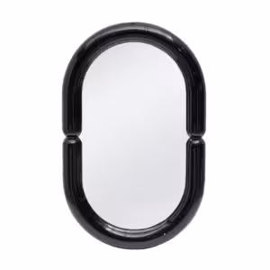 Obrazek Lustro ścienne Nerela czarny