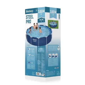 Obrazek Basen stelażowy z pompą 3,66 x 0,76 m BESTWAY 56681