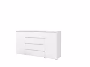 Obrazek Komoda Cosmo C06 4 szuflady 2 drzwi biały