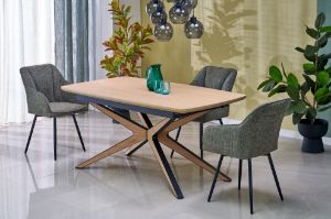 Obrazek Stół rozkładany Jarus naturalny/czarny