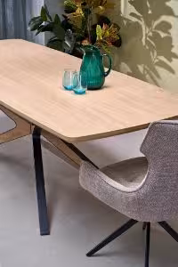 Obrazek Stół rozkładany Jarus naturalny/czarny