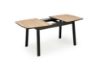 Obrazek Stół rozkładany Lucen 130-170x80x72 cm dąb artisan/czarny
