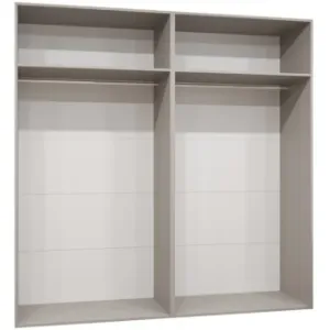 Obrazek Szafa Alicante III 200 artisan srebrny