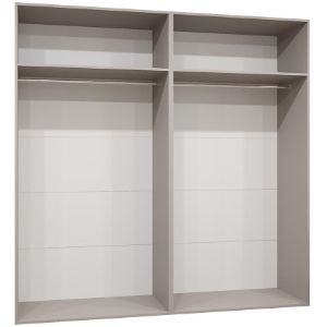 Obrazek Szafa Marbella I 200 biały/srebrny