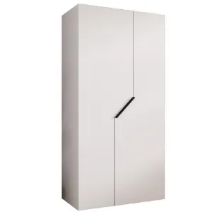 Obrazek Szafa Andrew 1-100 biały/czarny