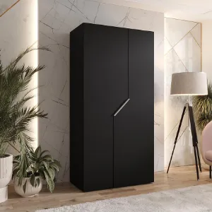 Obrazek Szafa Andrew 1-100 czarny/kaszmir