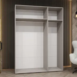 Obrazek Szafa Piano 1-150 biały/złoty