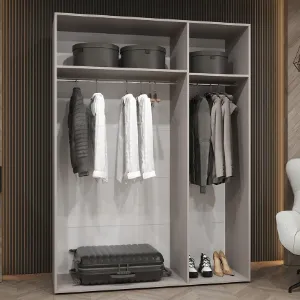 Obrazek Szafa Piano 1-150 biały/kaszmir