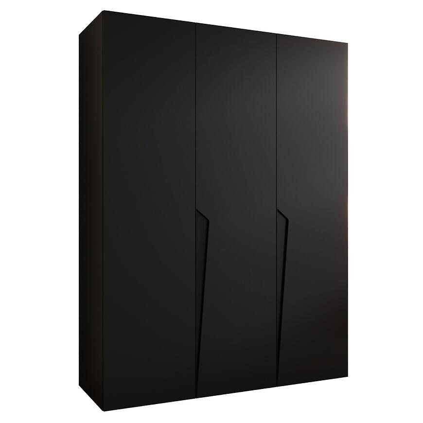 Szafa Piano 1-150 czarny/czarny