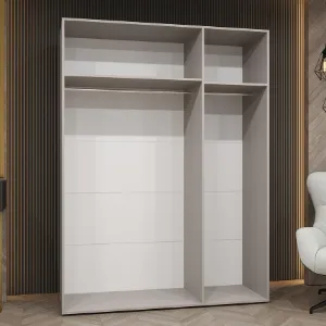 Obrazek Szafa Piano 1-150 czarny/kaszmir