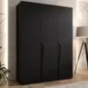 Obrazek Szafa Piano 1-150 czarny/czarny