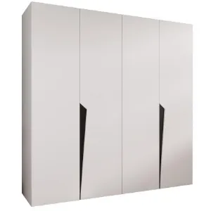 Obrazek Szafa Piano 1-200 biały/czarny