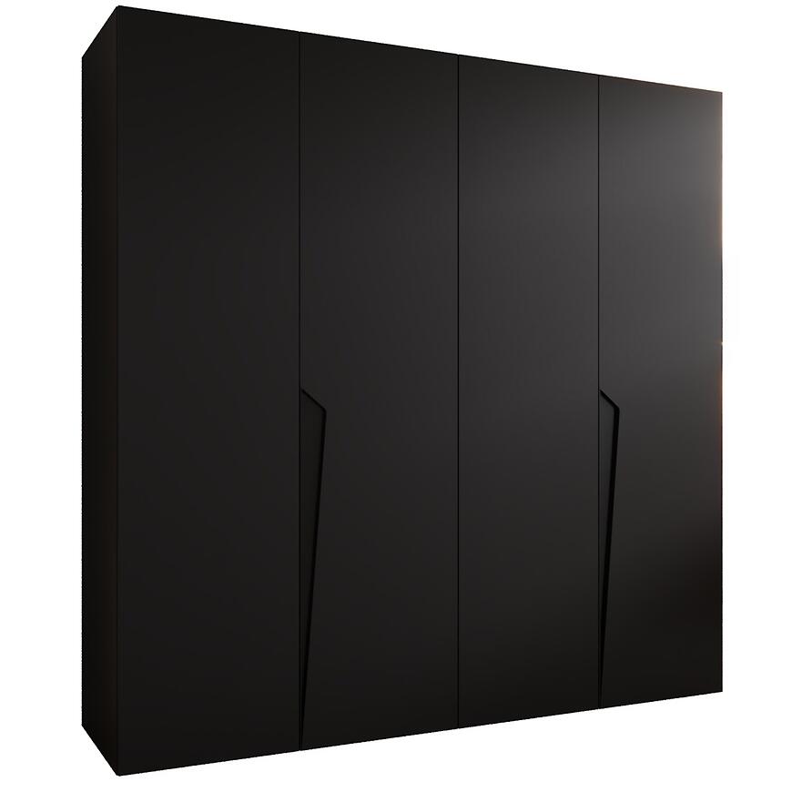 Szafa Piano 1-200 czarny/czarny