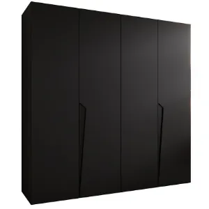 Obrazek Szafa Piano 1-200 czarny/czarny