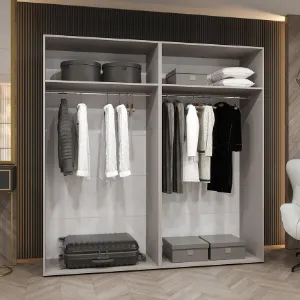 Obrazek Szafa Piano 1-200 biały/złoty