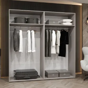 Obrazek Szafa Piano 1-200 czarny/czarny