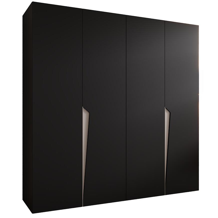 Szafa Piano 1-200 czarny/kaszmir