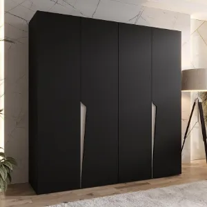 Obrazek Szafa Piano 1-200 czarny/kaszmir