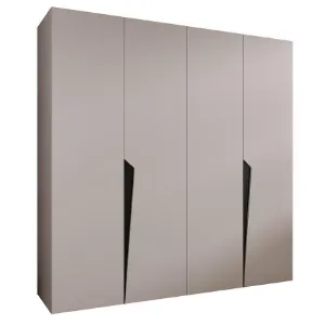 Obrazek Szafa Piano 1-200 kaszmir/czarny