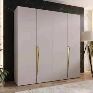 Obrazek Szafa Piano 1-200 kaszmir/złoty