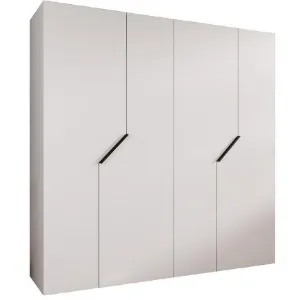 Obrazek Szafa Andrew 1-200 biały/czarny