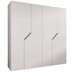 Obrazek Szafa Andrew 1-200 biały/kaszmir