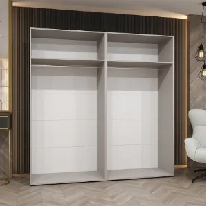 Obrazek Szafa Andrew 1-200 biały/kaszmir