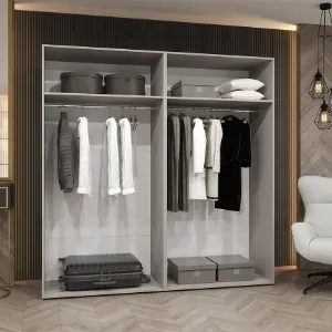 Obrazek Szafa Andrew 1-200 biały/kaszmir