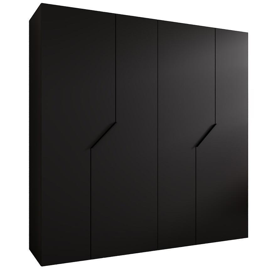 Szafa Andrew 1-200 czarny/czarny