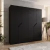 Obrazek Szafa Andrew 1-200 czarny/czarny